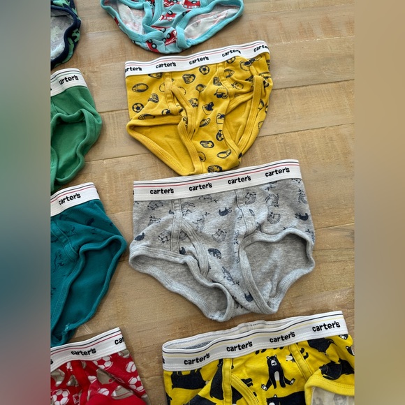 8 Carters boys toddlers underwear briefs - Picture 6 of 11